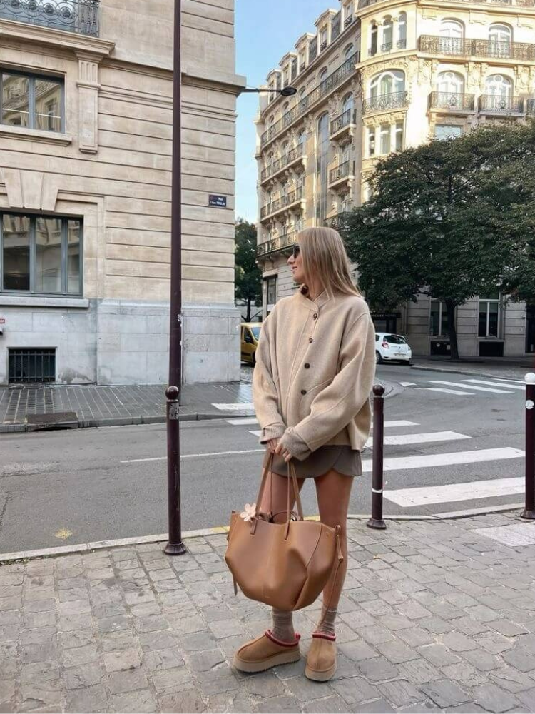 Damen Elegante Vintage Umhängetasche | groß