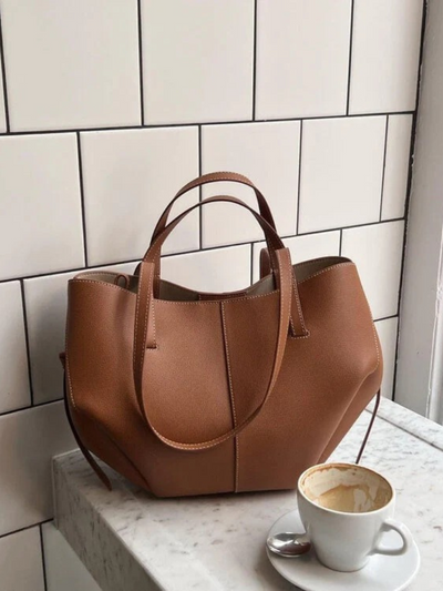 Damen Elegante Vintage Umhängetasche | groß