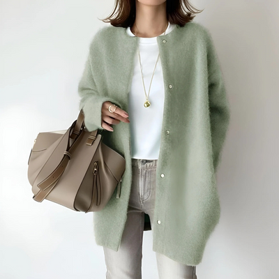 Damen eleganter Herbst-Cardigan | Strick