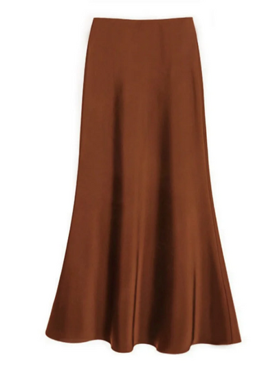 Damen eleganter Maxirock | Lang