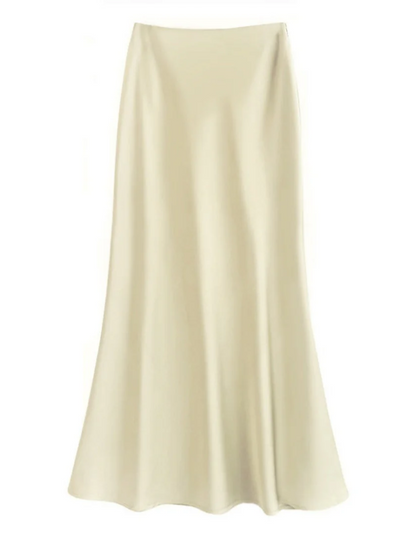 Damen eleganter Maxirock | Lang