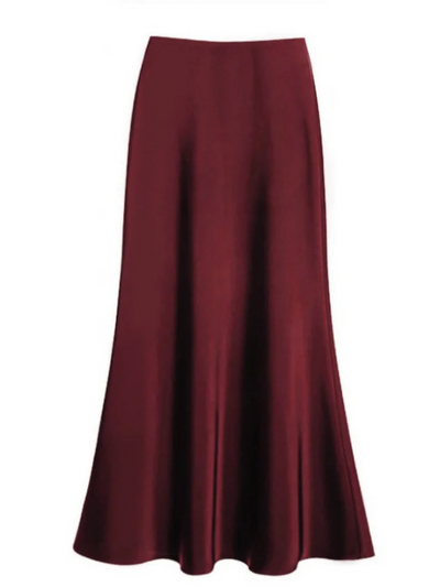 Damen eleganter Maxirock | Lang