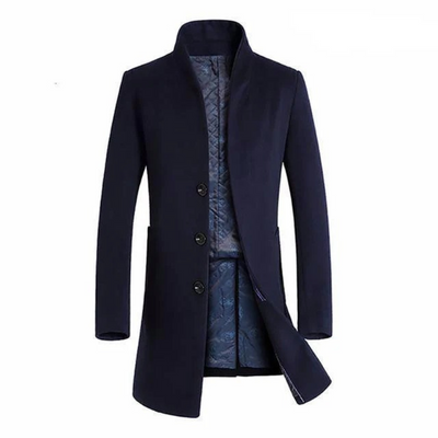 Herren eleganter weicher strickjacke | Lang