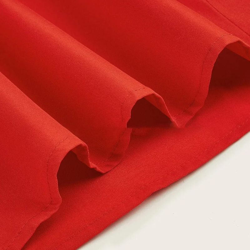 Damen elegantes Hemdkleid mit langen Ärmeln | Midi