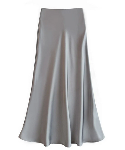 Lilli | Damen Elegantes Maxirock | Schwarz