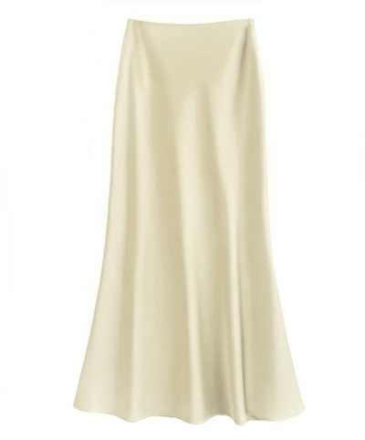 Lilli | Damen Elegantes Maxirock | Schwarz