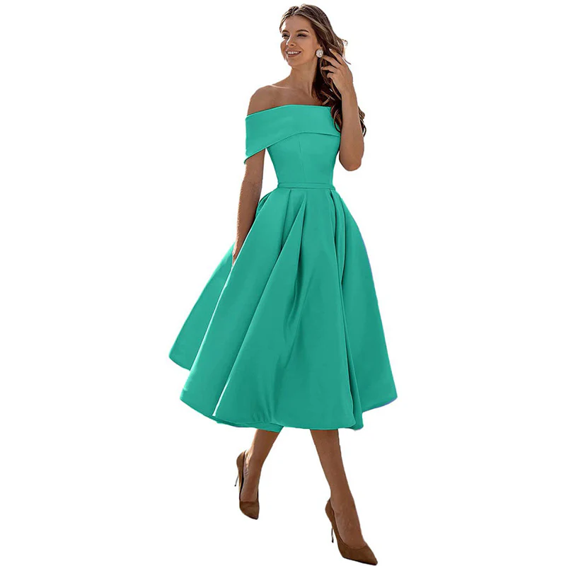 Avy | Damen Elegant Partykleid | Midi