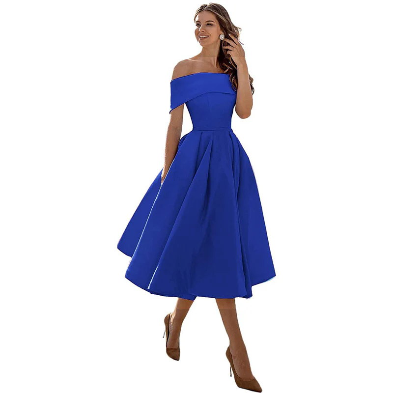 Avy | Damen Elegant Partykleid | Midi