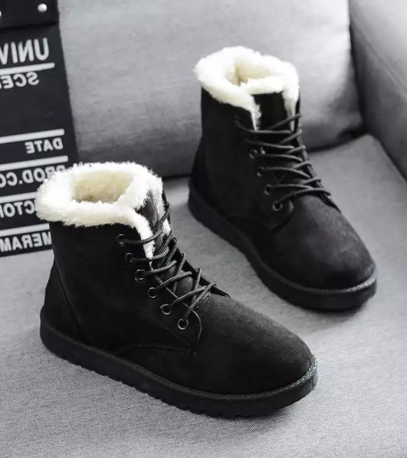 Thekla | Damen Flache Stiefeletten | Winterstiefel