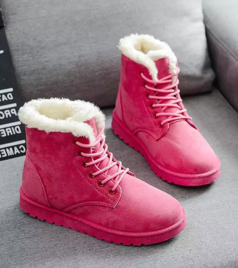 Thekla | Damen Flache Stiefeletten | Winterstiefel