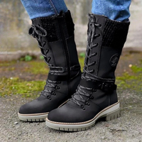 Jasmine | Damen Schwarz Stiefel | Elegant in Schwarz
