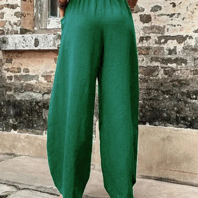 Evi | Damen High-Waist Hose | Loose Fit