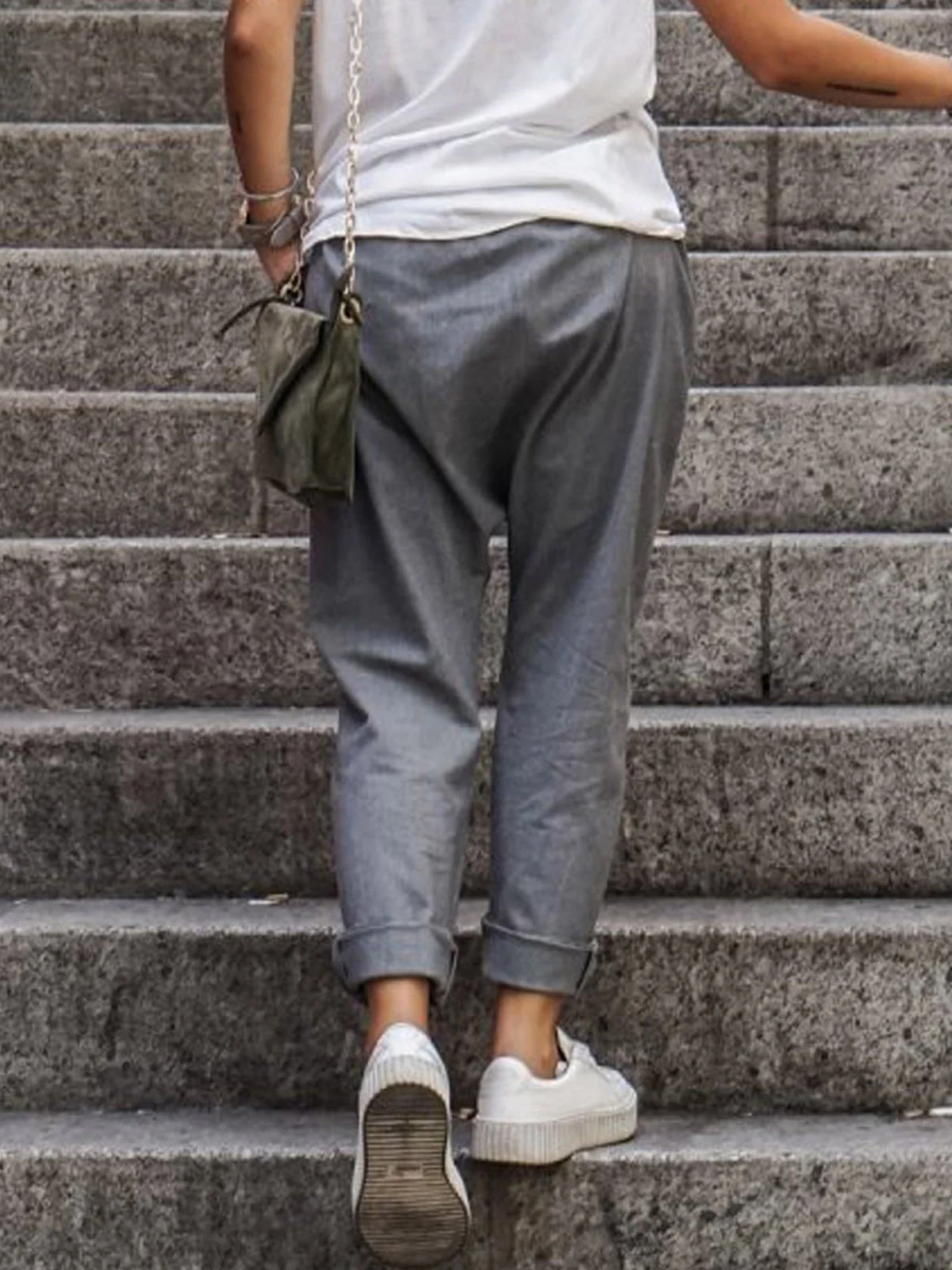 Nadine | Damen Baggy Hosen | Weit