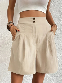 Liesl | Damen Sommer Shorts | Kurze Hose in Aprikose