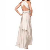 Eleanor | Damen Hochzeitsgast Kleid | Maxi in Weiß