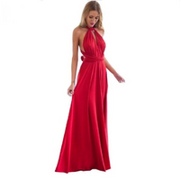 Eleanor | Damen Hochzeitsgast Kleid | Maxi in Rot