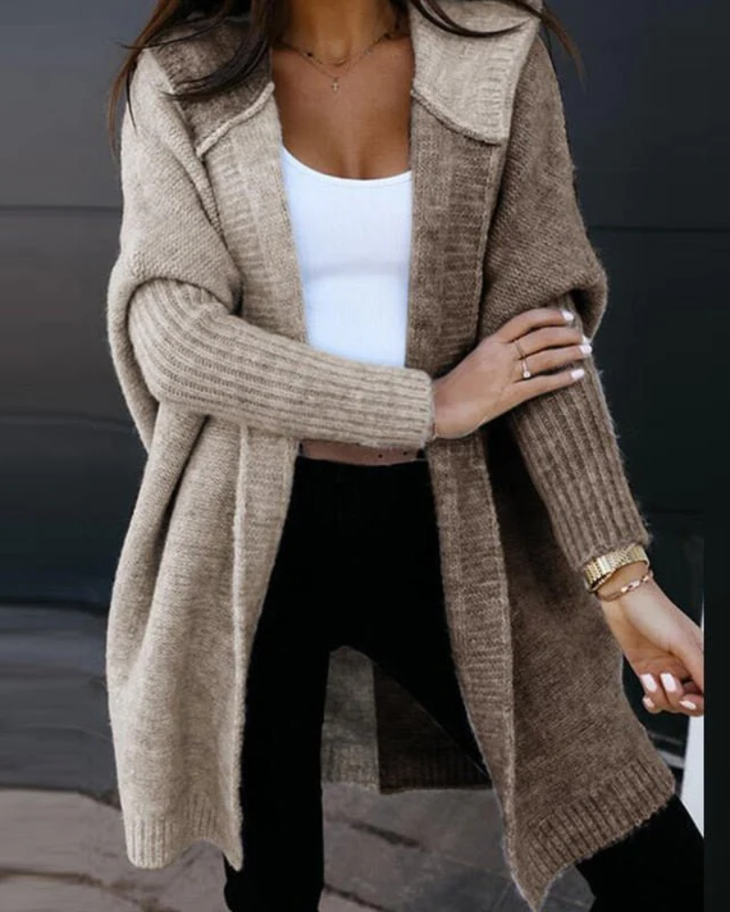 Millie | Damen Lange Strickjacke | Cardigan