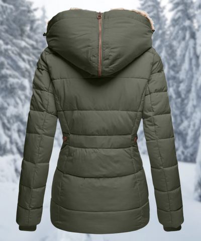Yara | Damen Lange Winterjacke | Daunenjacke