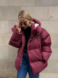 Melanie | Damen Leichte Steppjacke | Daunenjacke in Rot
