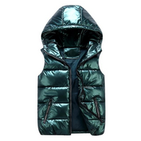 Tamara | Damen Kapuzen-Bodywarmer | Outdoor in Grün