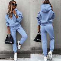 Ina | Damen Freizeit Trainingsanzug | Jogginganzug in Blau