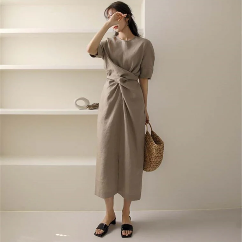 Aliza | Lange Wickelkleid | Midi