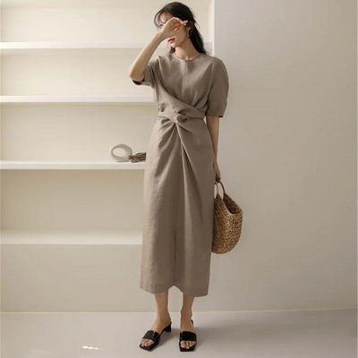 Aliza | Lange Wickelkleid | Midi