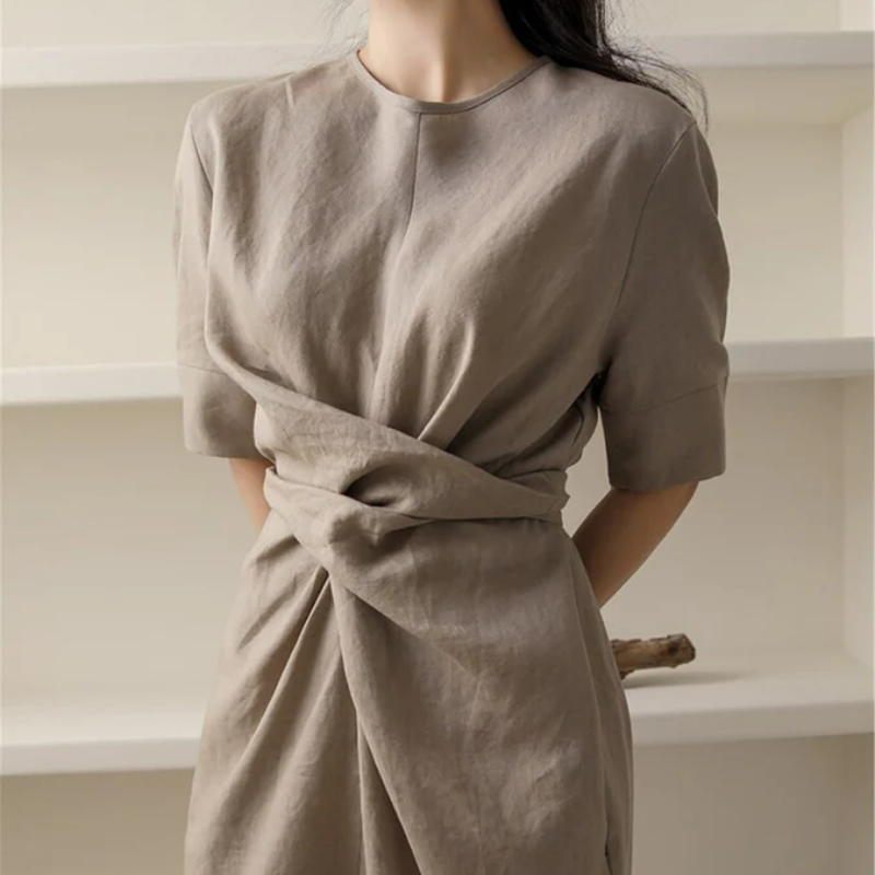 Aliza | Lange Wickelkleid | Midi