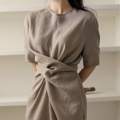 Aliza | Lange Wickelkleid | Midi