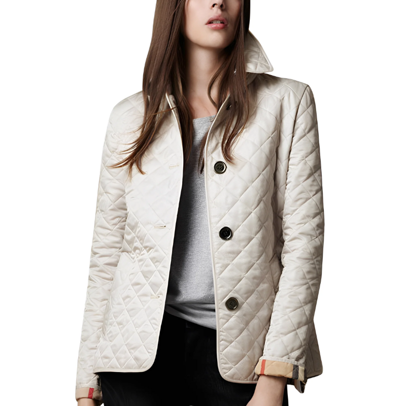 Damen klassische gesteppte Jacke | Leicht