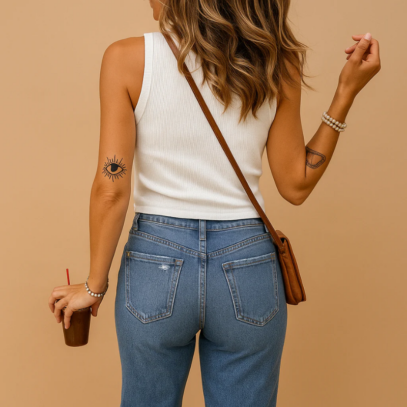 Damen klassisches Sommer-Top | Elegante