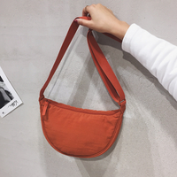 Nicholette | Damen Kleine Bauchtasche | Moderne in Orange
