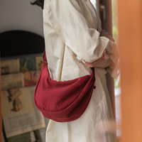 Nicholette | Damen Kleine Bauchtasche | Moderne in Rot