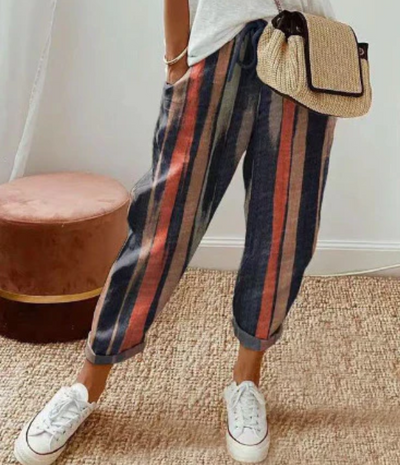 Mia | Damen Bequeme Weite Hosen | Lockere