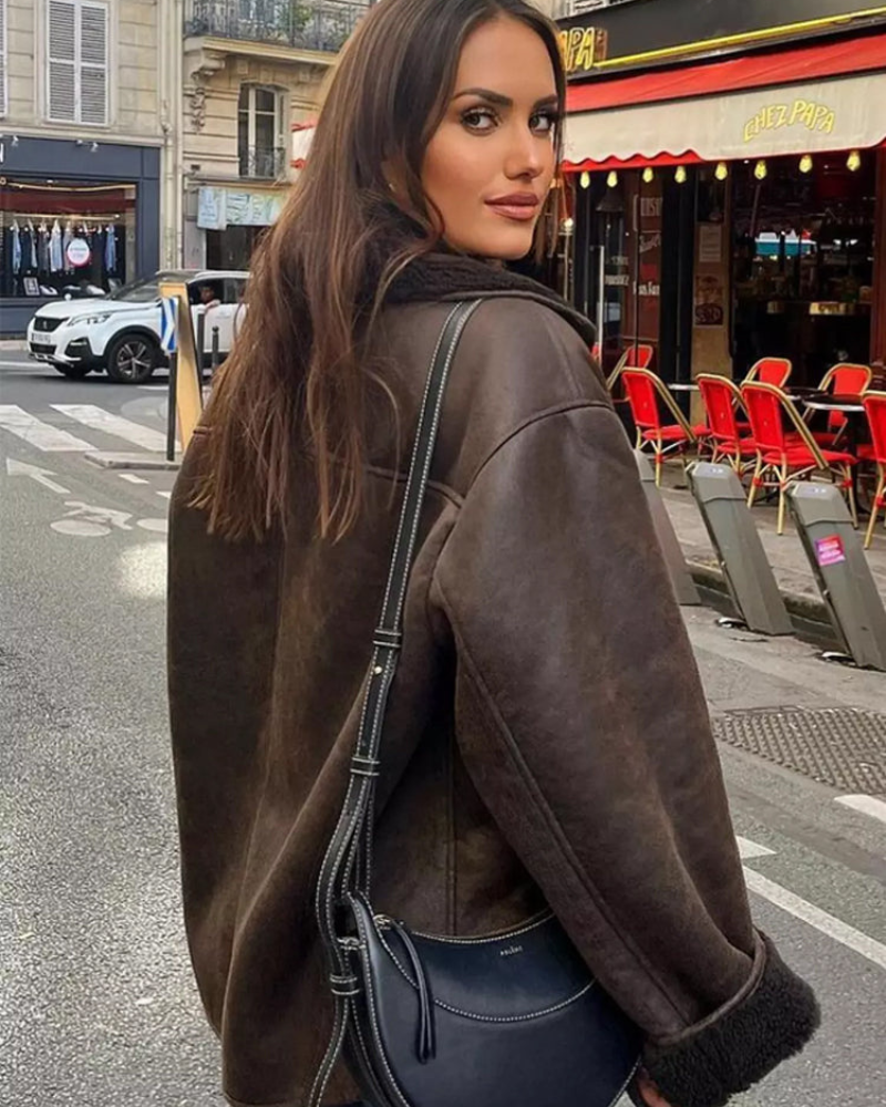 Maybelle | Damen Kurze Jacke | Warme