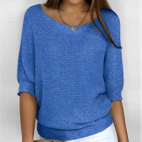 Mildred | Pullover Damen | Schwarzer in Blau