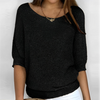 Mildred | Pullover Damen | Schwarzer in Schwarz