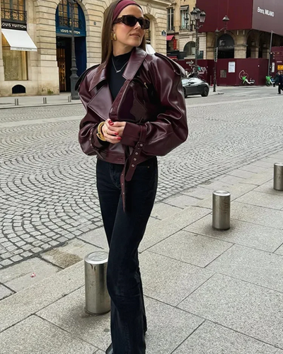 Griselde | Damen Kurze Jacke | Windbreaker