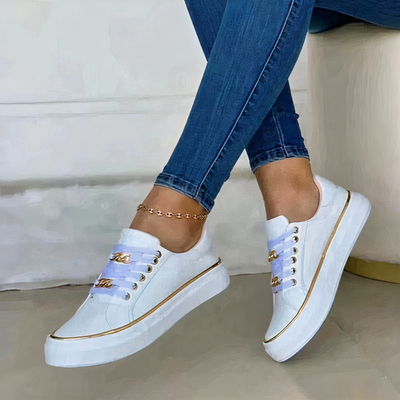 Damen lässige moderne Sneaker | Bequem