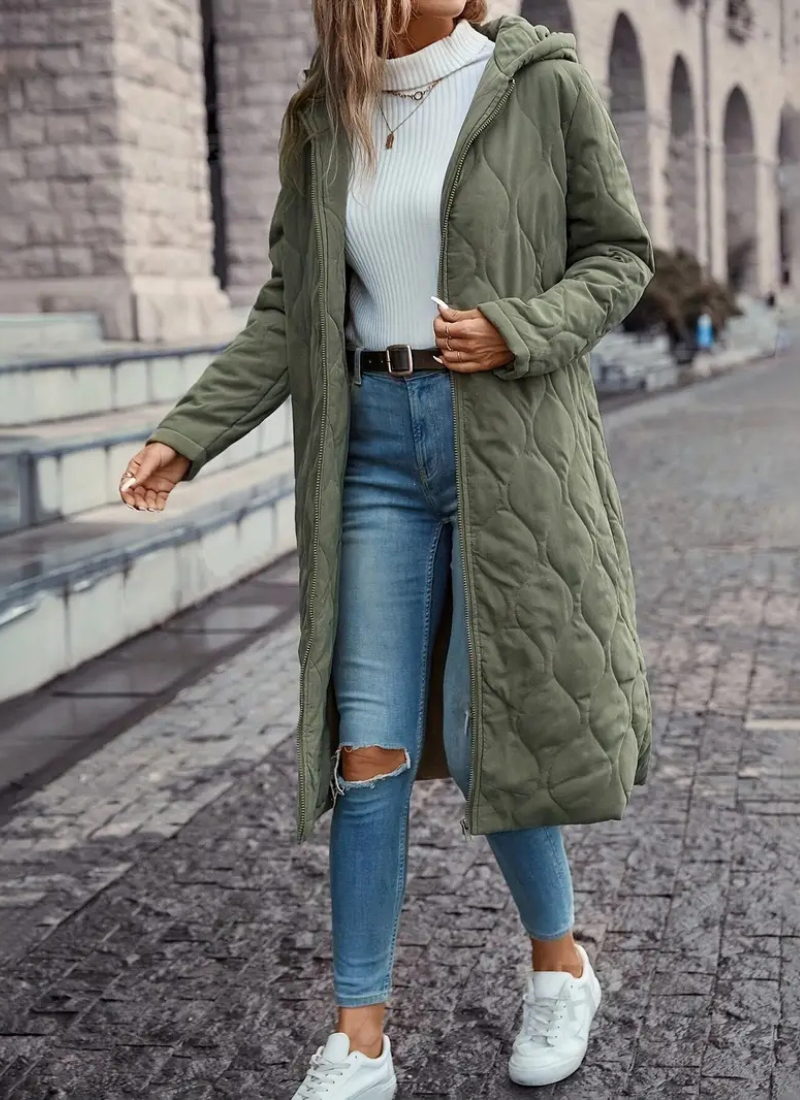 Margarita | Damen Steppjacke Lang | Daunenjacke Warme