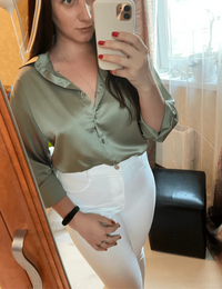 Elise | Damen Langarm Bluse | Elegant in Grün