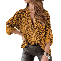 Eunice | Damen Bluse Elegant | Langarm in Gelb