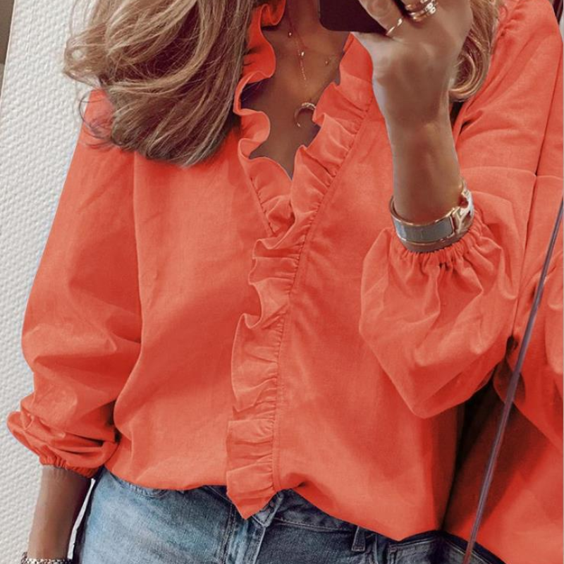 Kyra | Damen Langarm Bluse | Festliche