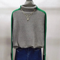 Ada | Damen Rollkragenpullover | Ausgefallene in Grün