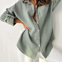 Runa | Damen Elegant Blouse | Langarm in Grau