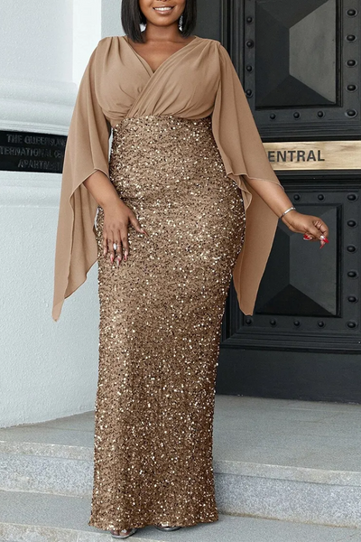 Atasha | Damen Lange Abendkleid | Maxi