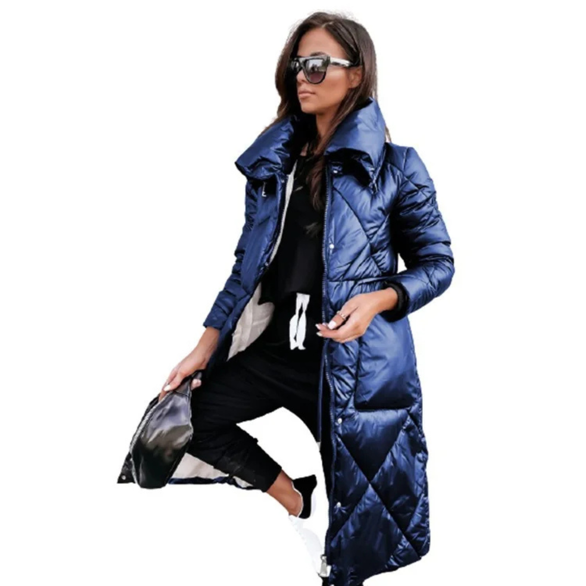 Kayle | Damen Daunenjacken Lang | Leichte steppjacke