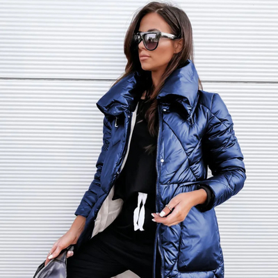 Kayle | Damen Daunenjacken Lang | Leichte steppjacke