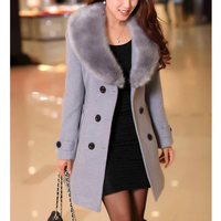 Candice | Parka Damen | Warme Winterjacke in Grau