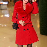 Candice | Parka Damen | Warme Winterjacke in Rot